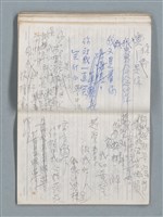 主要名稱：76年作詞簿 NO.4（筆記本）圖檔，第74張，共95張