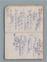 主要名稱：78年作詞簿 NO.1（筆記本）圖檔，第8張，共86張