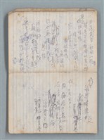 主要名稱：78年作詞簿 NO.1（筆記本）圖檔，第15張，共86張