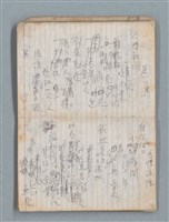 主要名稱：78年作詞簿 NO.1（筆記本）圖檔，第21張，共86張