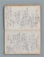 主要名稱：78年作詞簿 NO.1（筆記本）圖檔，第28張，共86張