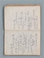 主要名稱：78年作詞簿 NO.1（筆記本）圖檔，第33張，共86張