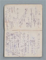 主要名稱：81年~83年作詞簿（筆記本）圖檔，第4張，共44張
