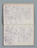 主要名稱：81年~83年作詞簿（筆記本）圖檔，第18張，共44張