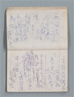 主要名稱：81年~83年作詞簿（筆記本）圖檔，第20張，共44張