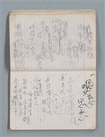 主要名稱：81年~83年作詞簿（筆記本）圖檔，第22張，共44張