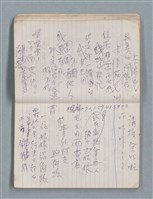 主要名稱：81年~83年作詞簿（筆記本）圖檔，第23張，共44張