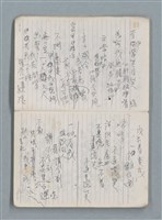 主要名稱：83年3月作詞簿（筆記本）圖檔，第6張，共80張