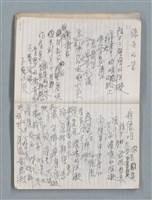 主要名稱：83年3月作詞簿（筆記本）圖檔，第19張，共80張