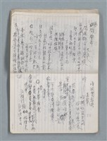 主要名稱：83年3月作詞簿（筆記本）圖檔，第20張，共80張