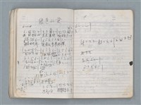 主要名稱：83年3月作詞簿（筆記本）圖檔，第23張，共80張