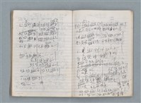 主要名稱：83年3月作詞簿（筆記本）圖檔，第36張，共80張