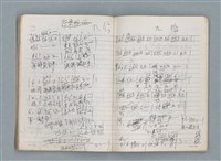 主要名稱：83年3月作詞簿（筆記本）圖檔，第37張，共80張