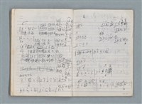 主要名稱：83年3月作詞簿（筆記本）圖檔，第43張，共80張
