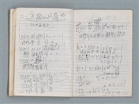 主要名稱：83年3月作詞簿（筆記本）圖檔，第53張，共80張