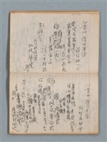 主要名稱：無題名作詞簿1（王冠牌筆記本）圖檔，第19張，共83張