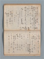 主要名稱：無題名作詞簿1（王冠牌筆記本）圖檔，第66張，共83張