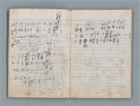 主要名稱：無題名作詞簿3（金鷹牌筆記本）圖檔，第8張，共64張