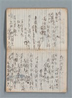 主要名稱：無題名作詞簿7（日日牌筆記本）圖檔，第12張，共78張