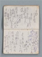 主要名稱：無題名作詞簿10（無封面筆記本）圖檔，第12張，共95張