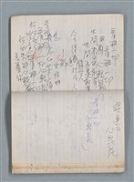 主要名稱：無題名作詞簿10（無封面筆記本）圖檔，第54張，共95張