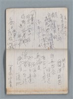 主要名稱：無題名作詞簿10（無封面筆記本）圖檔，第56張，共95張