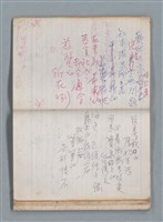 主要名稱：無題名作詞簿10（無封面筆記本）圖檔，第73張，共95張