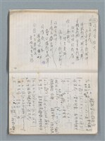 主要名稱：無題名作詞簿11（筆記本）圖檔，第7張，共43張