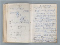 主要名稱：無題名作詞簿11（筆記本）圖檔，第18張，共43張
