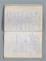主要名稱：無題名作詞簿11（筆記本）圖檔，第25張，共43張