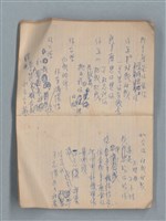 主要名稱：無題名作詞簿12（東方牌筆記本）圖檔，第21張，共101張