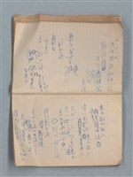 主要名稱：無題名作詞簿12（東方牌筆記本）圖檔，第55張，共101張