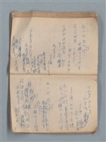 主要名稱：無題名作詞簿12（東方牌筆記本）圖檔，第60張，共101張