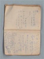 主要名稱：無題名作詞簿12（東方牌筆記本）圖檔，第77張，共101張