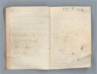 主要名稱：無題名作詞簿13（筆記本）圖檔，第12張，共15張