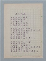 主要名稱：無名腫毒/劃一題名：醫學詩圖檔，第1張，共1張