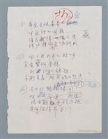 主要名稱：世道（初稿）；0點—坐標的中心；鬦鷄的命運（初稿）；遙控器圖檔，第5張，共6張