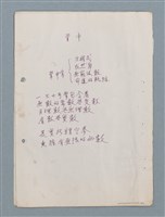 主要名稱：假說等23篇中英文對照詩作手稿圖檔，第5張，共23張