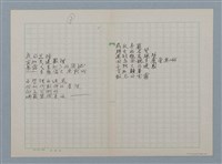 主要名稱：無題名：蜘蛛佈下 天羅地網…等36篇詩作手稿圖檔，第13張，共18張