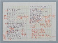 主要名稱：一個超級電腦的下場等詩作手稿圖檔，第13張，共15張