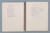 主要名稱：居數等詩作手稿（筆記本）圖檔，第8張，共40張