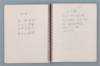 主要名稱：居數等詩作手稿（筆記本）圖檔，第10張，共40張