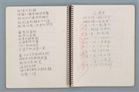 主要名稱：居數等詩作手稿（筆記本）圖檔，第12張，共40張