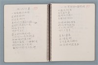 主要名稱：居數等詩作手稿（筆記本）圖檔，第13張，共40張
