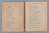 主要名稱：無字天書等詩作手稿（筆記本）圖檔，第3張，共15張
