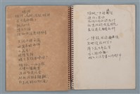 主要名稱：無字天書等詩作手稿（筆記本）圖檔，第14張，共15張