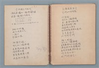 主要名稱：小數點等詩作手稿（筆記本）圖檔，第4張，共41張