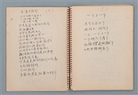 主要名稱：小數點等詩作手稿（筆記本）圖檔，第6張，共41張