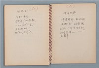 主要名稱：小數點等詩作手稿（筆記本）圖檔，第38張，共41張