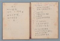 主要名稱：圓周等詩作手稿（筆記本）圖檔，第24張，共40張
